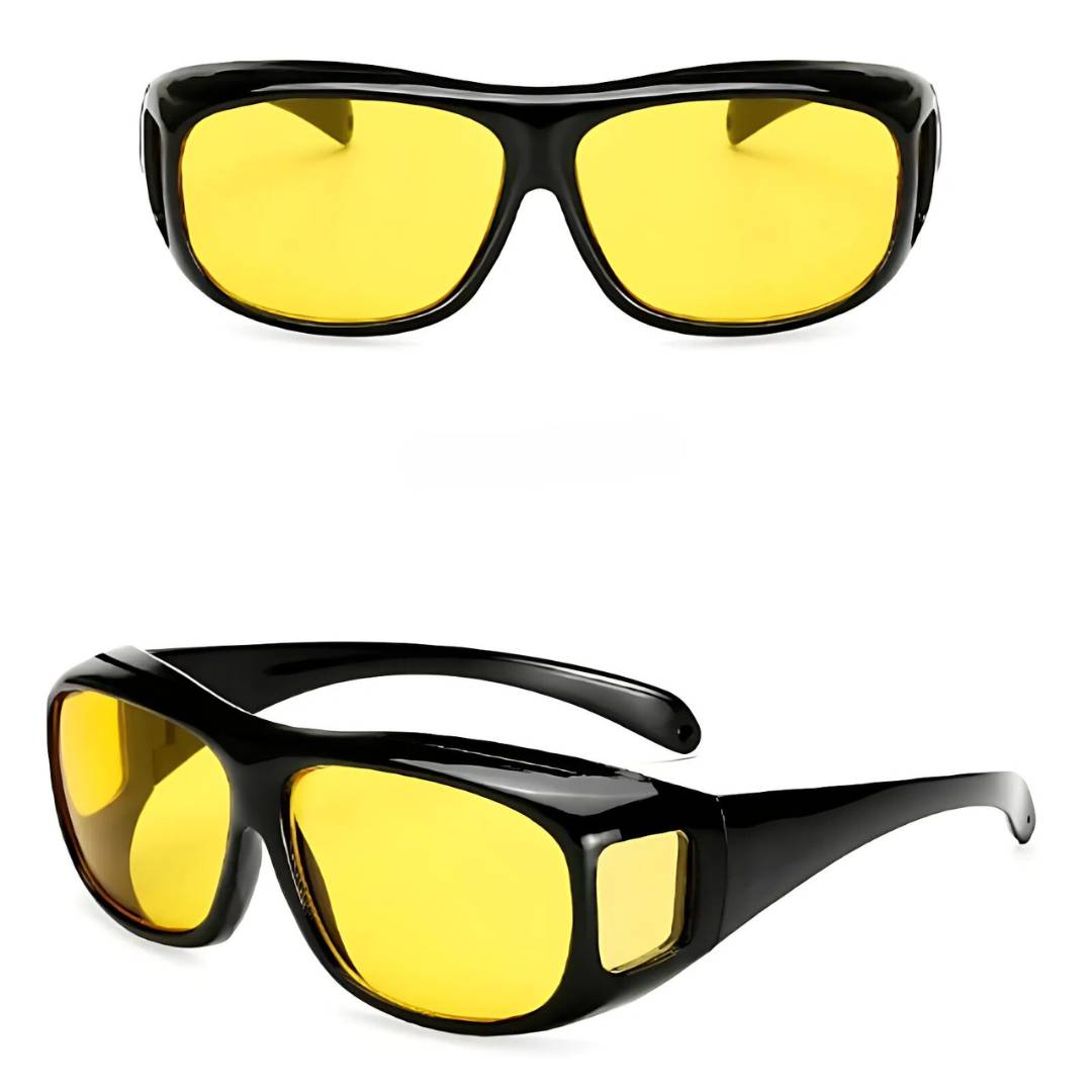 Lunettes de Conduite Nocturne Anti-éblouissement | Vision Claire et Confort Optimal
