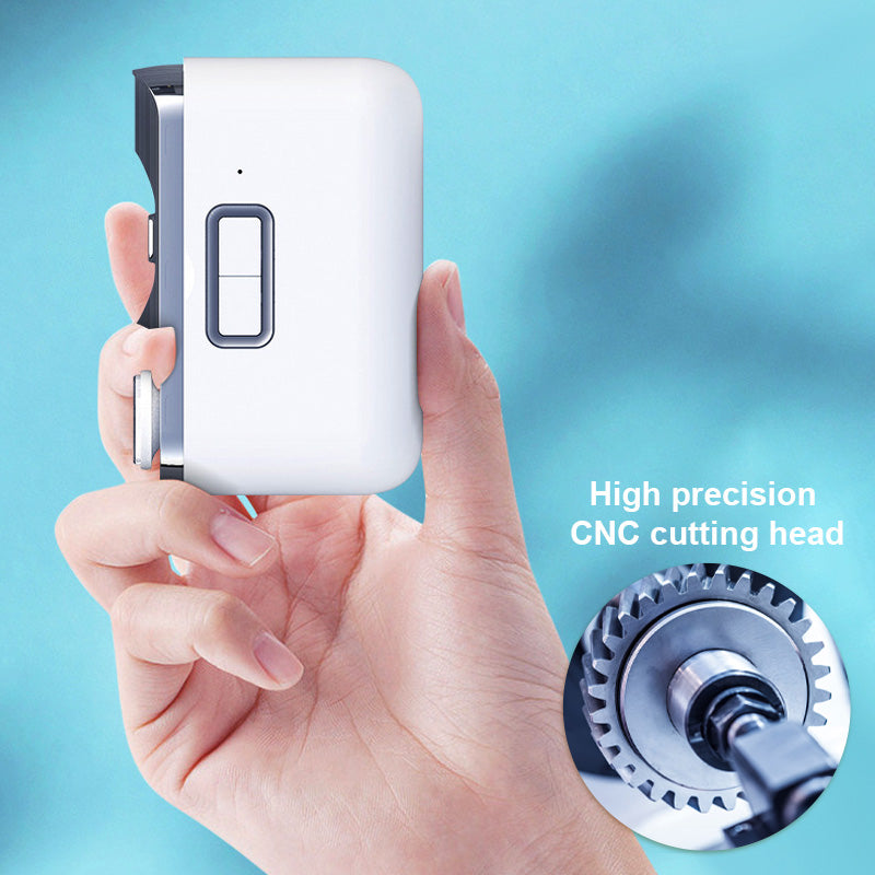 Coupe-Ongles Électrique Rechargeable | Soin Précis et Confortable des Ongles
