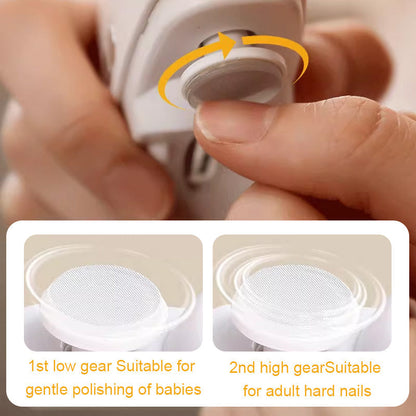 Coupe-Ongles Électrique Rechargeable | Soin Précis et Confortable des Ongles
