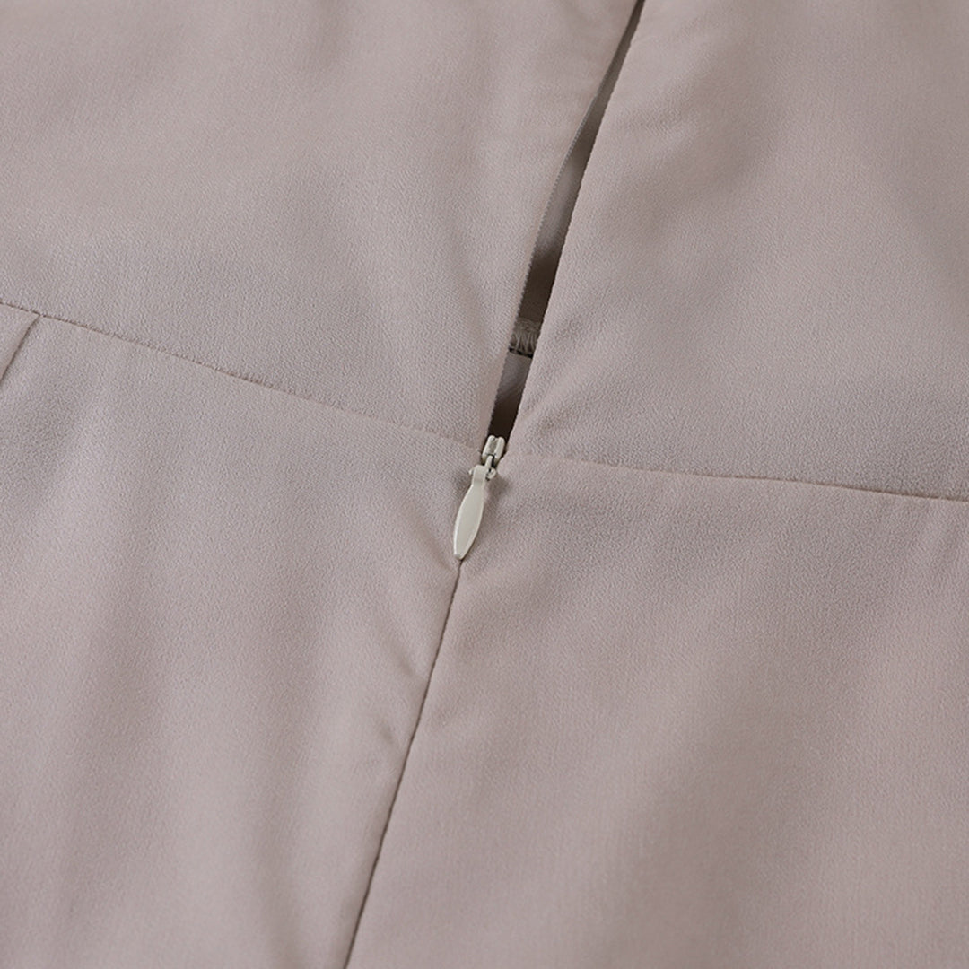 Robe Midi Élégante avec Fente Haute | Silhouette Flatteuse et Confortable