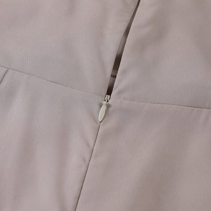 Robe Midi Élégante avec Fente Haute | Silhouette Flatteuse et Confortable