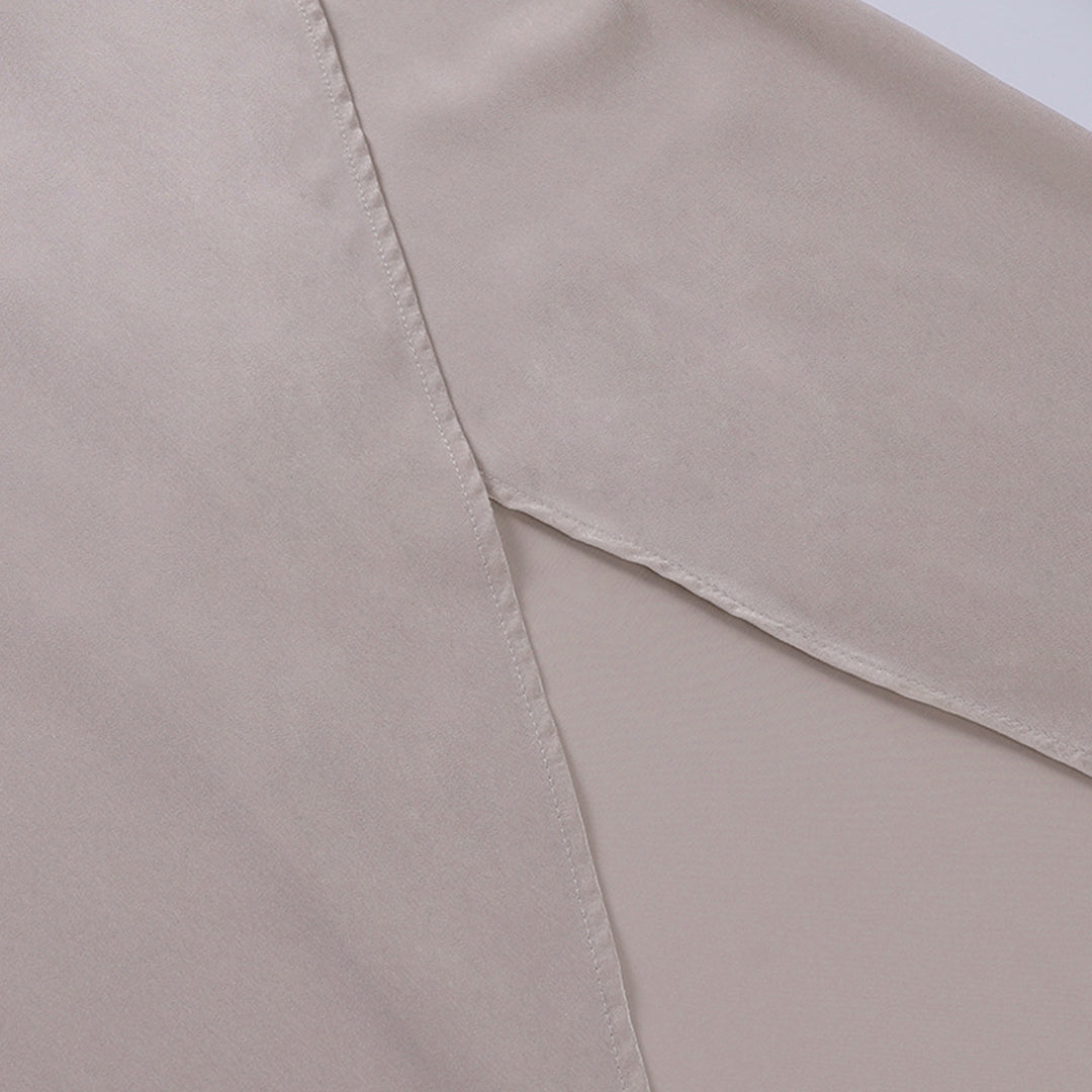 Robe Midi Élégante avec Fente Haute | Silhouette Flatteuse et Confortable