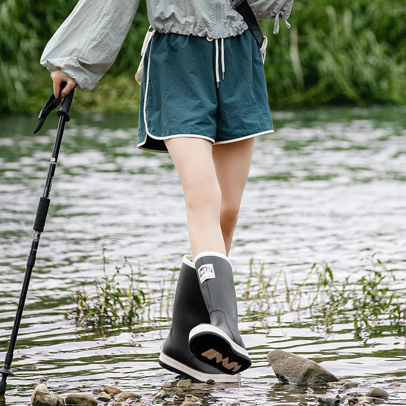 Bottes de Pluie Imperméables pour Femmes | Confort et Adhérence en Extérieur