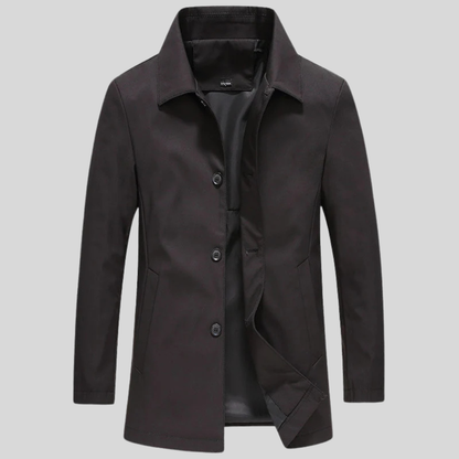 Manteau Long pour Hommes | Élégant et Coupe-Vent pour Saisons Froides