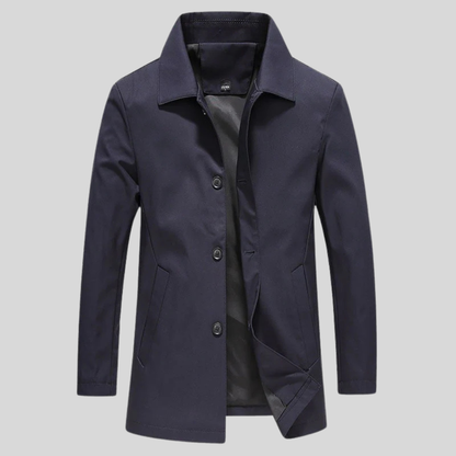Manteau Long pour Hommes | Élégant et Coupe-Vent pour Saisons Froides