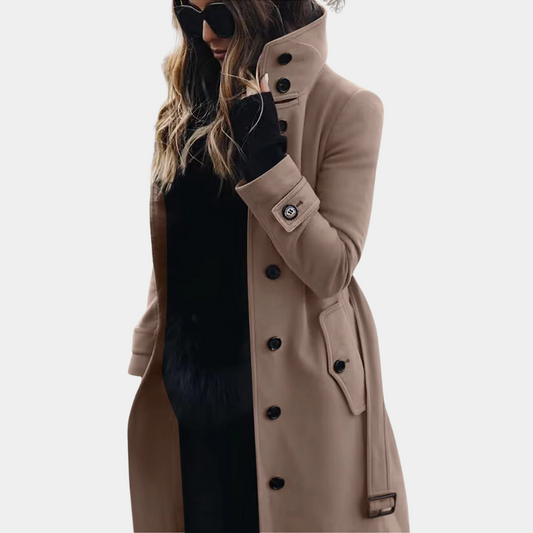 Manteau Trench Élégant pour Femmes | Chaud et Tendance pour l'Hiver