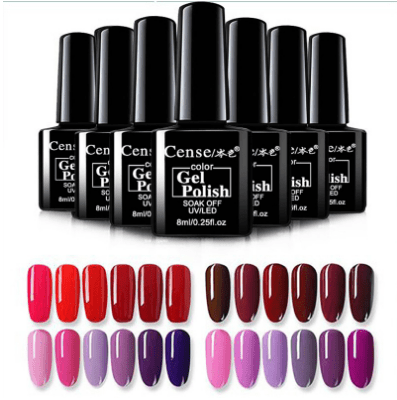 Vernis Gel Professionnel à Ongles | 20 Couleurs Durables et Brillantes
