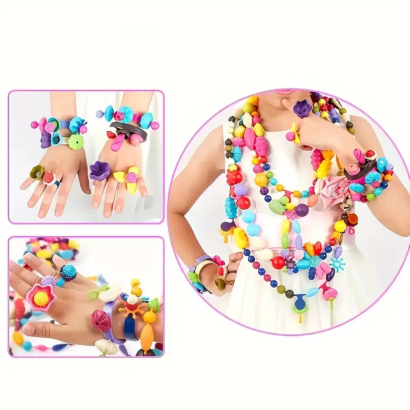 Kit de Fabrication de Bijoux pour Enfants | Créativité et Amusement sans Écran