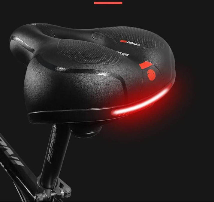 Selle de Vélo Confortable en Gel | Rembourrage Absorbant les Chocs