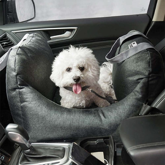 Lit de Siège pour Chien Ajustable | Confort et Sécurité en Voyage