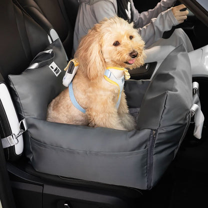 Lit de Siège pour Chien Ajustable | Confort et Sécurité en Voyage