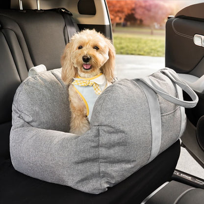 Lit de Siège pour Chien Ajustable | Confort et Sécurité en Voyage