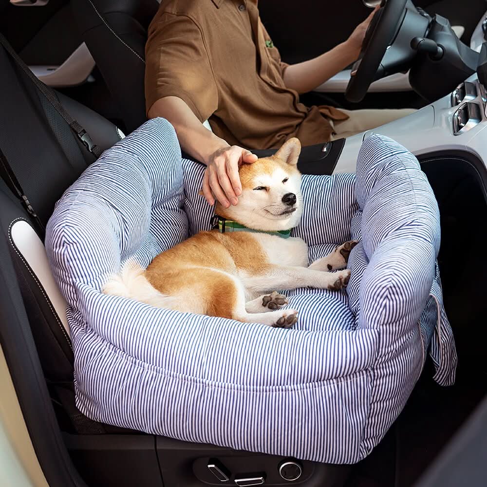 Lit de Siège pour Chien Ajustable | Confort et Sécurité en Voyage