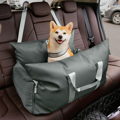 Lit de Siège pour Chien Ajustable | Confort et Sécurité en Voyage