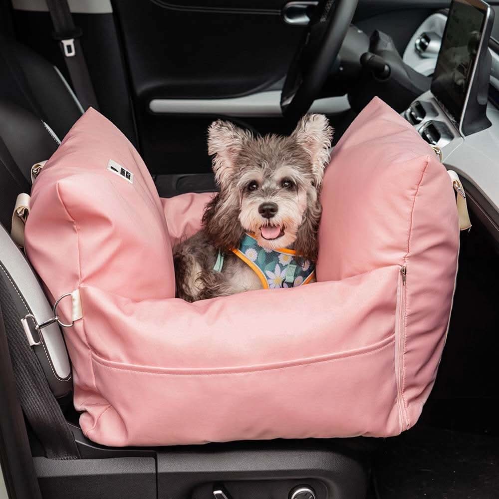 Lit de Siège pour Chien Ajustable | Confort et Sécurité en Voyage