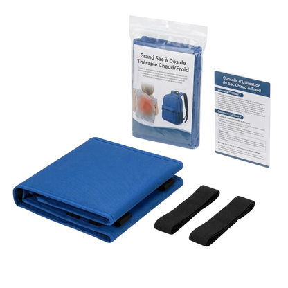 Compresse Chaude & Froide Réutilisable Grand Format Soulagement pour Tout le Corps