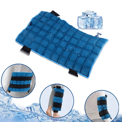 Compresse Chaude & Froide Réutilisable Grand Format Soulagement pour Tout le Corps