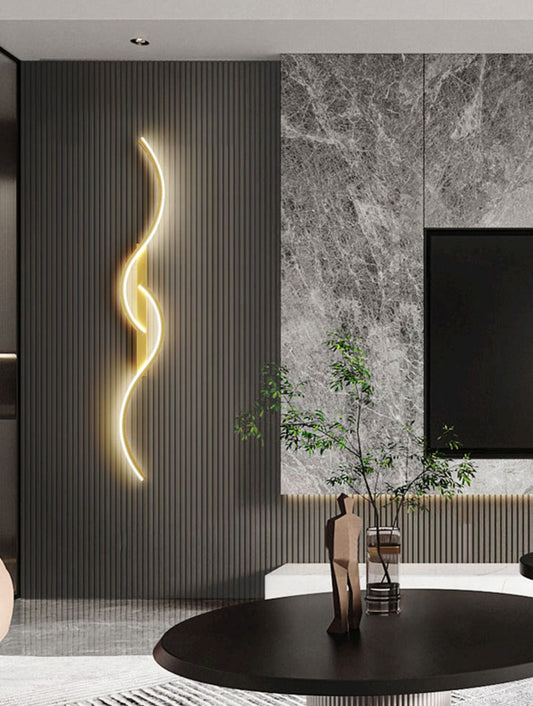 Applique Murale LED Contemporaine | Éclairage Durable et Polyvalent pour Intérieurs