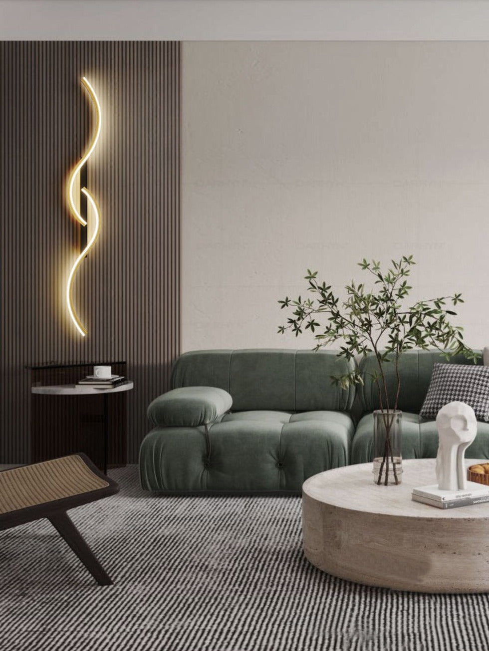 Applique Murale LED Contemporaine | Éclairage Durable et Polyvalent pour Intérieurs