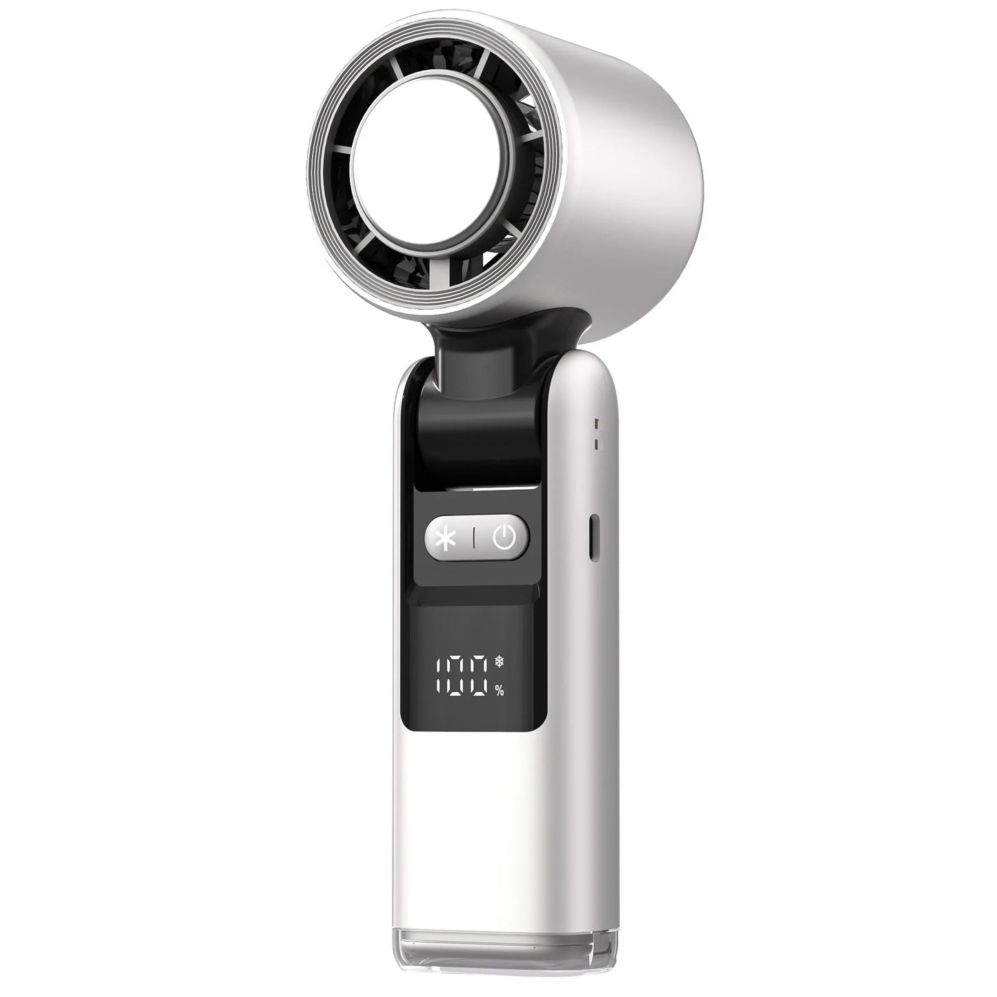 Ventilateur Manuel Pliable | 100 Vitesses et Affichage Numérique