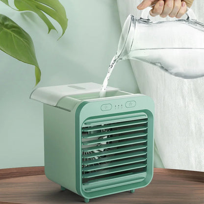 Mini Refroidisseur d'Air Portable | 3-en-1 avec Humidification et 3 Niveaux