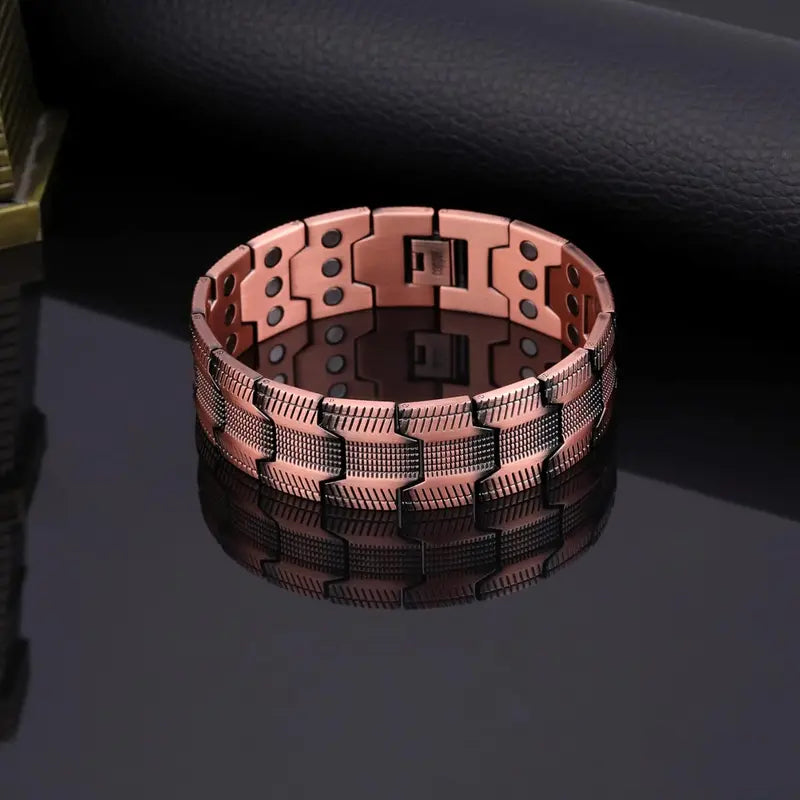 Bracelet Magnétique en Cuivre | Énergie et Bien-Être au Quotidien