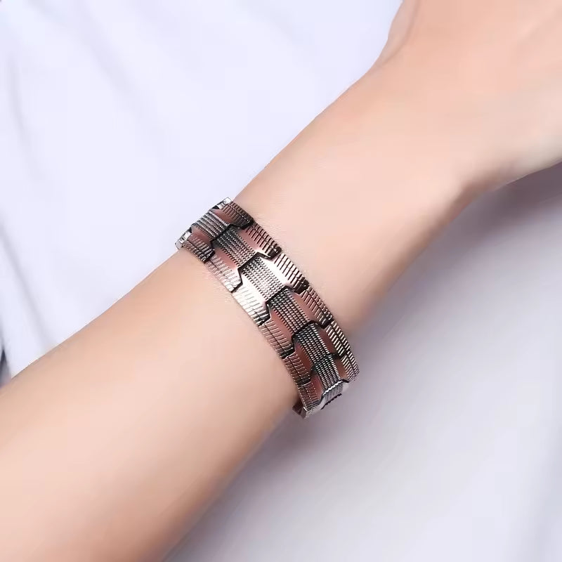 Bracelet Magnétique en Cuivre | Énergie et Bien-Être au Quotidien