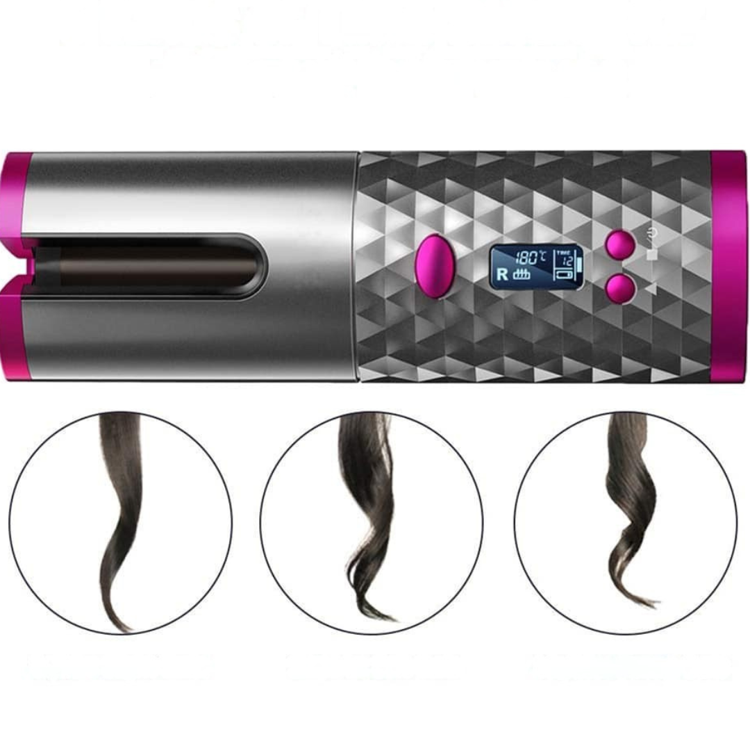Fer à Friser Sans Fil | Boucles Faciles et Durables en Voyage