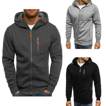 Sweat à Capuche Ajusté pour Hommes | Confort et Style Polyvalents