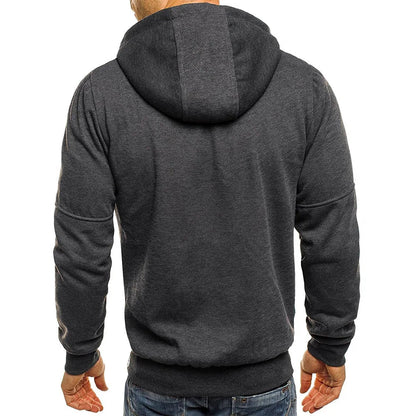 Sweat à Capuche Ajusté pour Hommes | Confort et Style Polyvalents