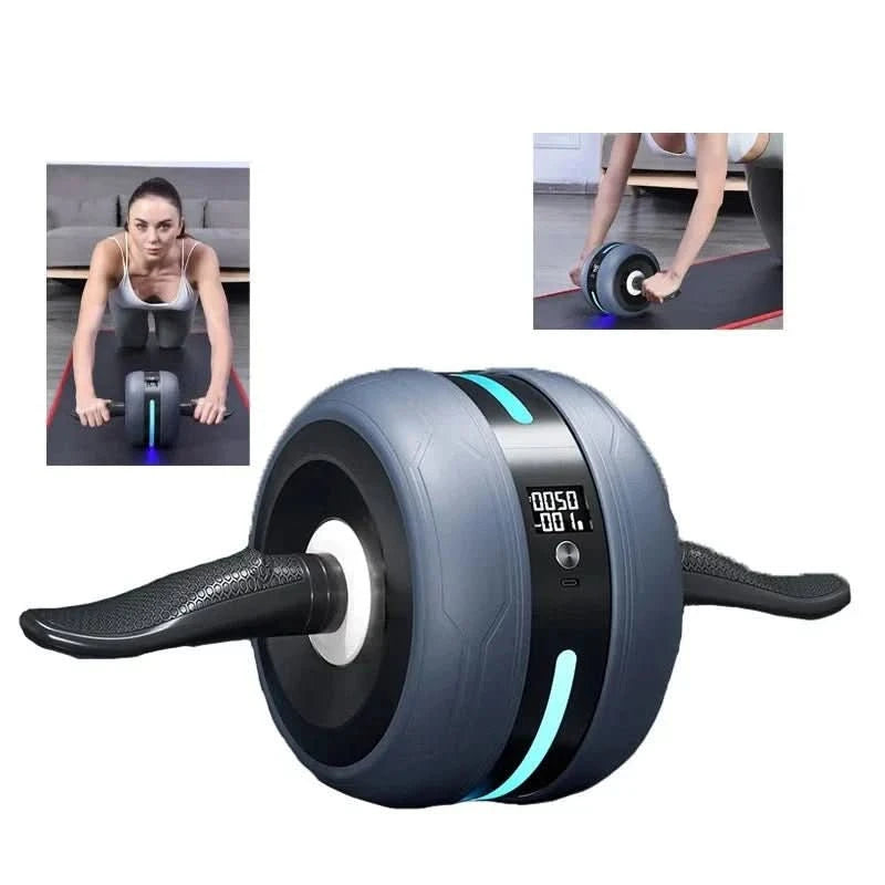 Roue Abdominale avec Compteur | Entraînement Efficace des Muscles Abdominaux