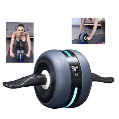 Roue Abdominale avec Compteur | Entraînement Efficace des Muscles Abdominaux