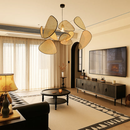 Lampe à Pendentif en Rotin | Élégance Naturelle et Design Moderne