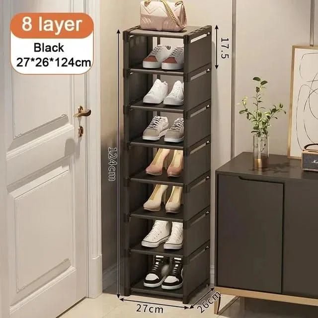 Étagère à Chaussures Compacte | Rangement Élégant et Gain de Place