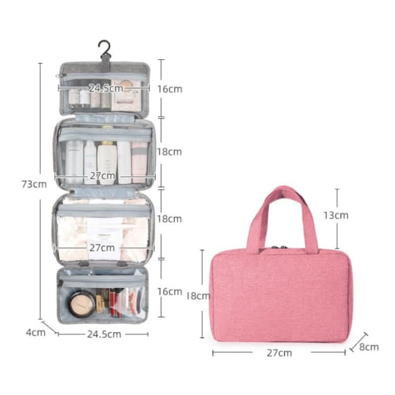 Organisateur de Maquillage Compact | 4 Compartiments Pratiques et Stylés