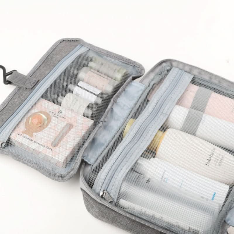 Organisateur de Maquillage Compact | 4 Compartiments Pratiques et Stylés