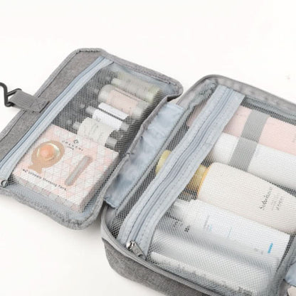 Organisateur de Maquillage Compact | 4 Compartiments Pratiques et Stylés