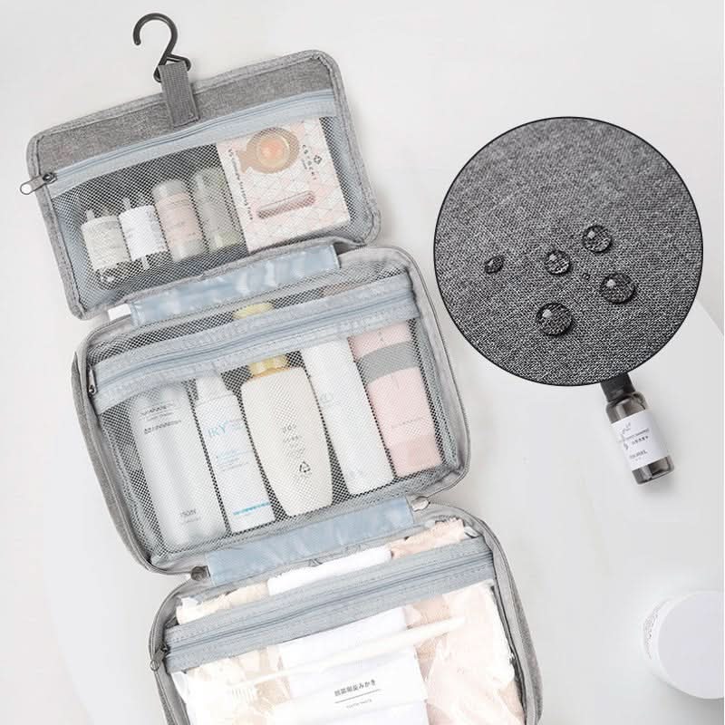 Organisateur de Maquillage Compact | 4 Compartiments Pratiques et Stylés
