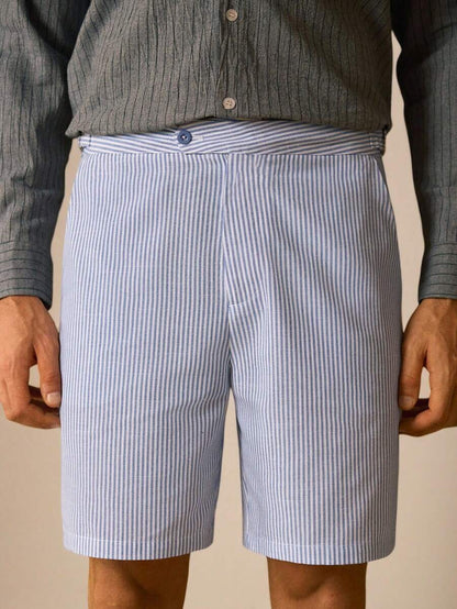 Short d'été à Rayures Décontracté | Confort et Style pour Jours Chauds
