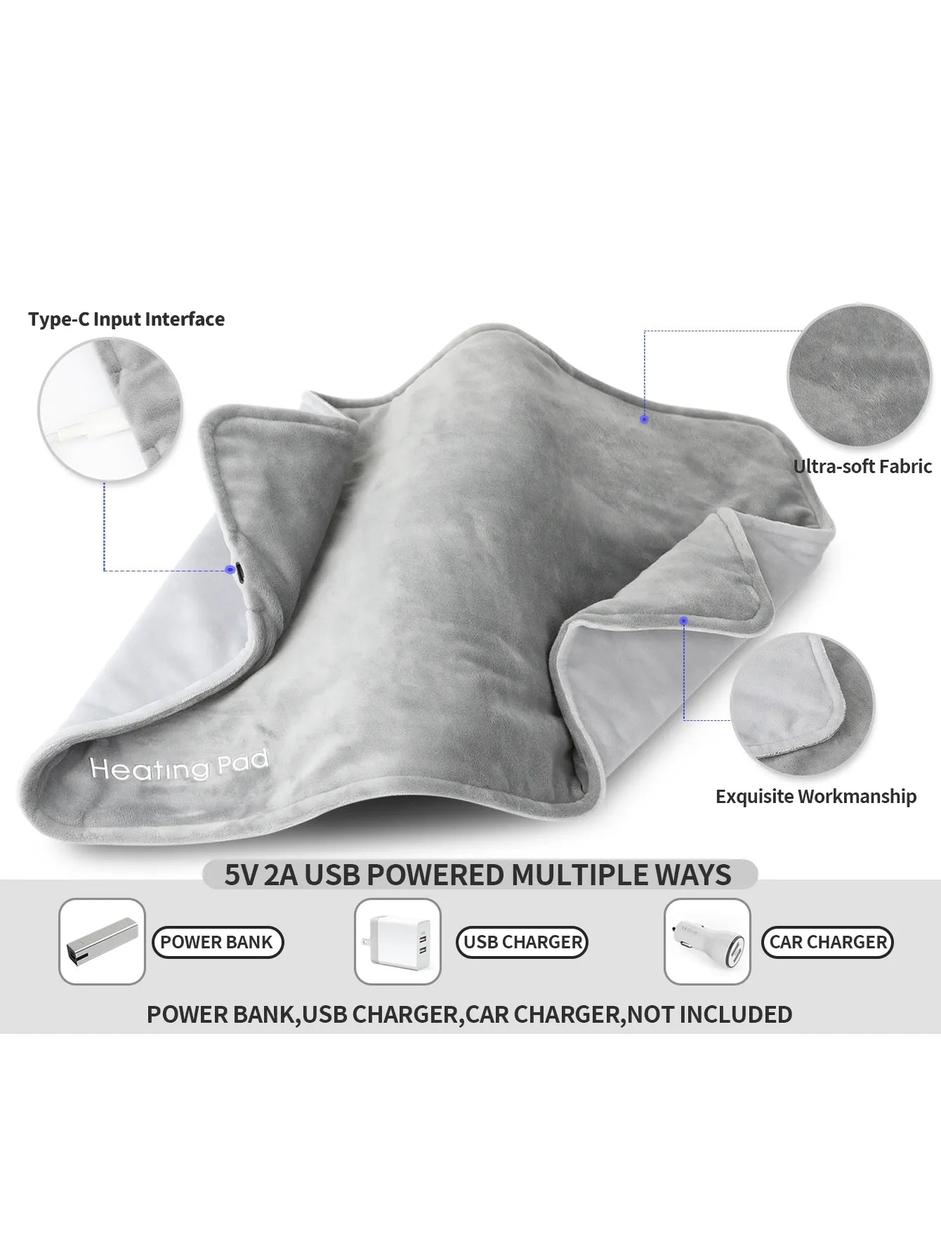 Couverture Chauffante Portable | Douceur et Confort en Voyage