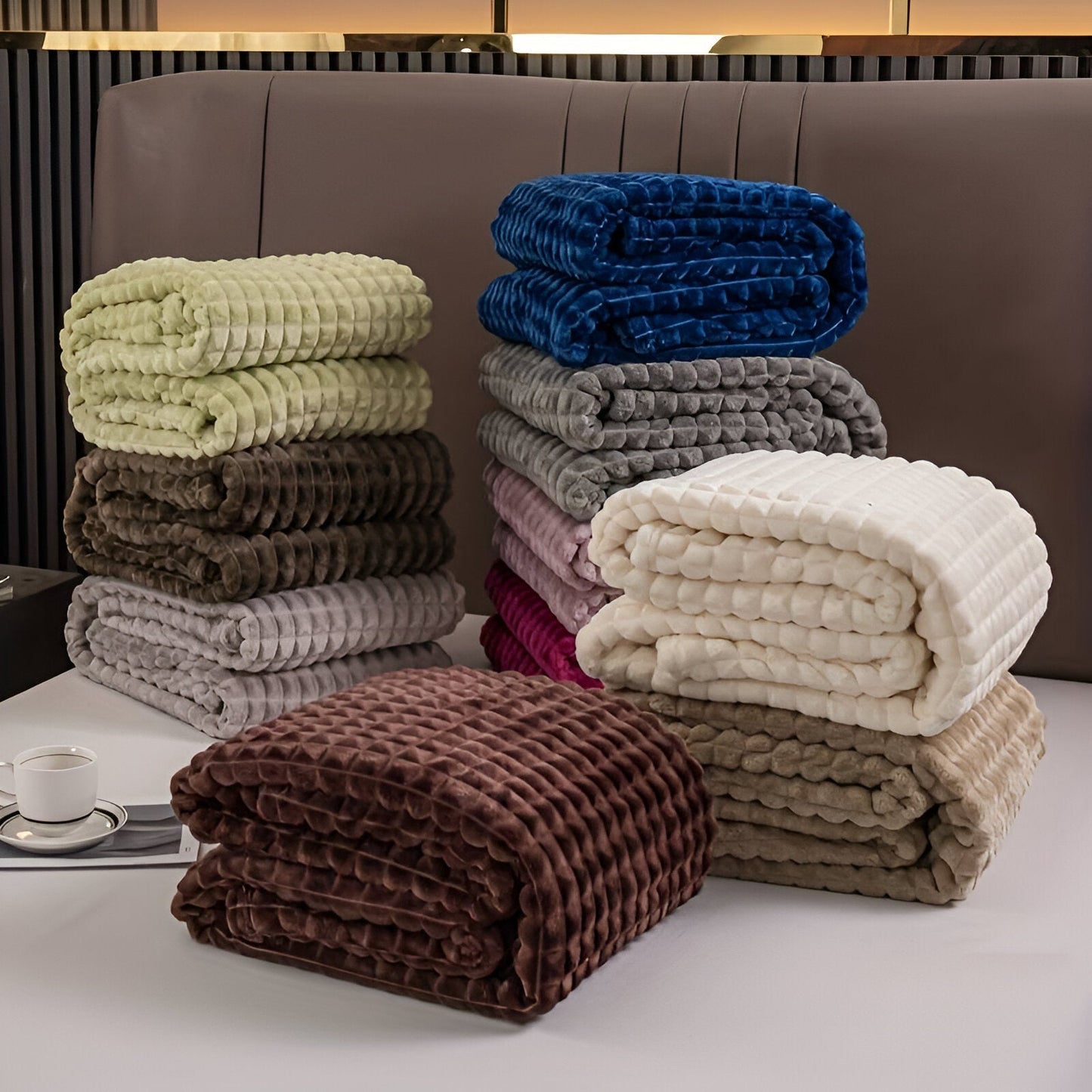 Couverture Plaid Ultra-Douce | Confort et Chaleur Toute l'Année