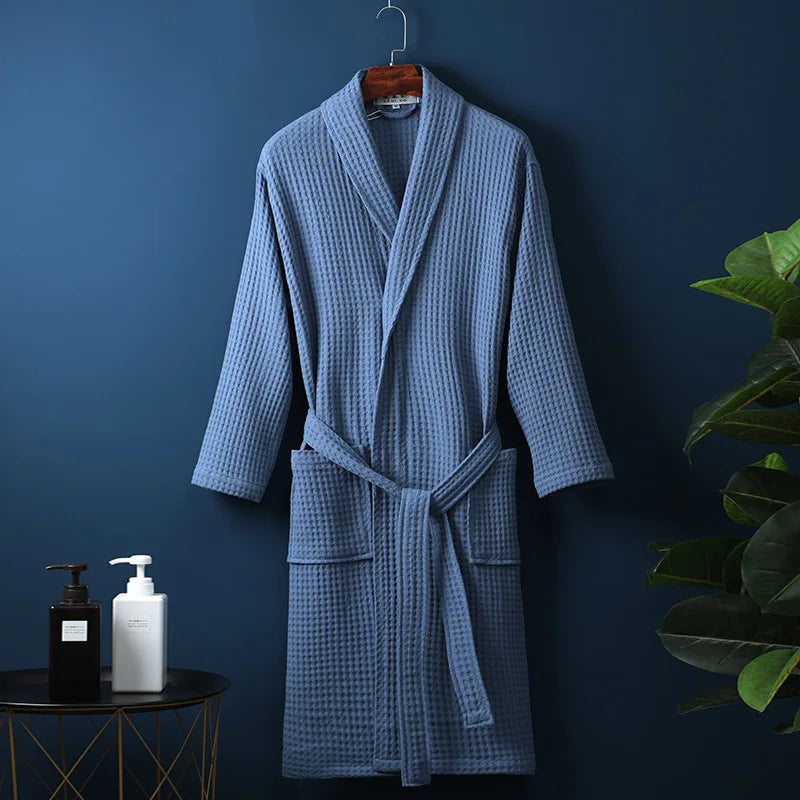 Peignoir en Coton Respirant pour Adultes | Doux, Ample et Pratique