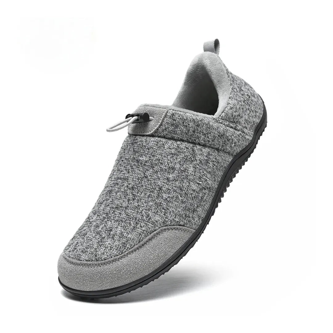 Chaussons Confortables en Peluche pour Hommes | Doublure Douce et Semelle Flexible