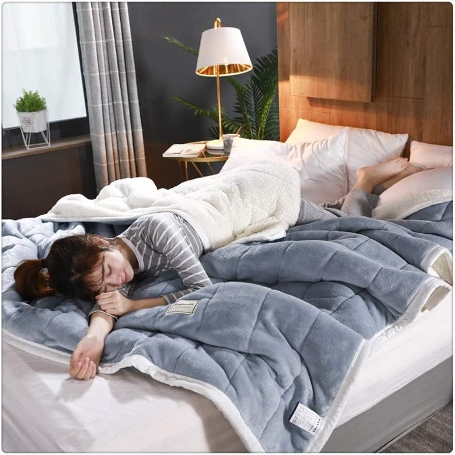 Couverture Pondérée en Sherpa | Douceur et Chaleur pour Détente