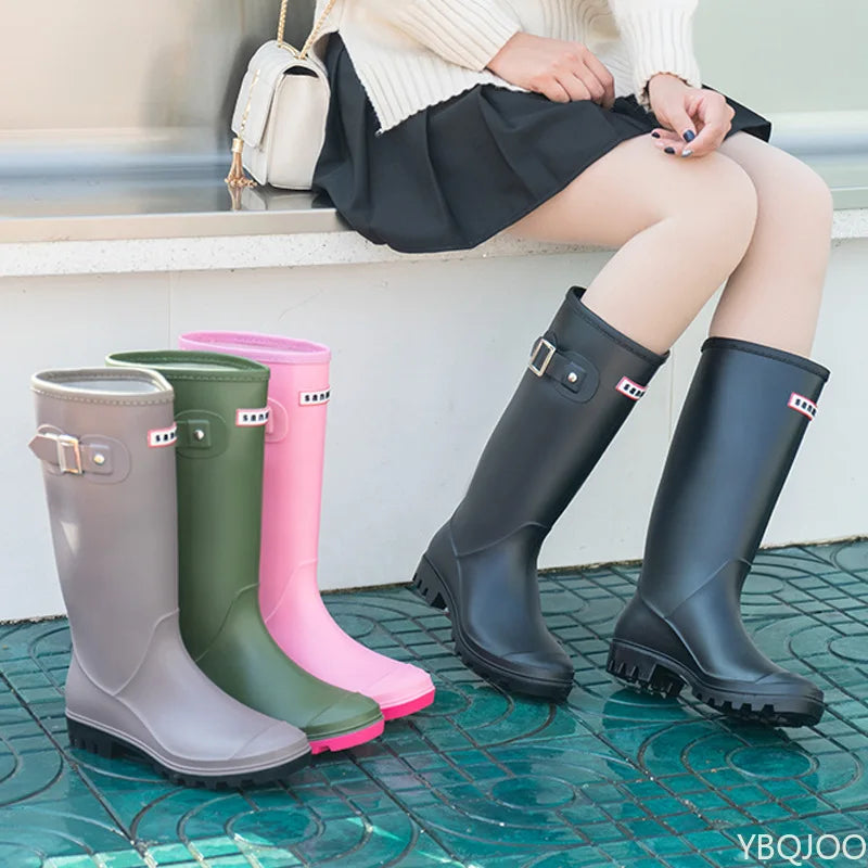 Bottes de Pluie Imperméables pour Femmes | Confort et Sécurité par Temps Humide