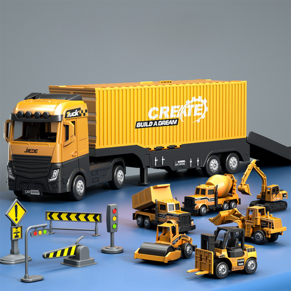 Camion Grue de Construction Interactif | Jeu Créatif et Éducatif pour Enfants