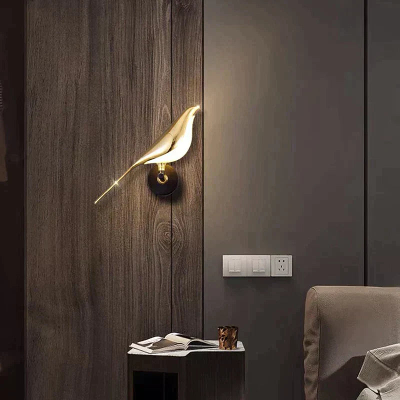 Applique Murale LED Oiseau | Élégance Naturelle et Éclairage Ambiant