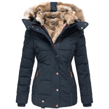 Manteau d'Hiver en Fausse Fourrure | Chic et Chaud pour Jours Froids