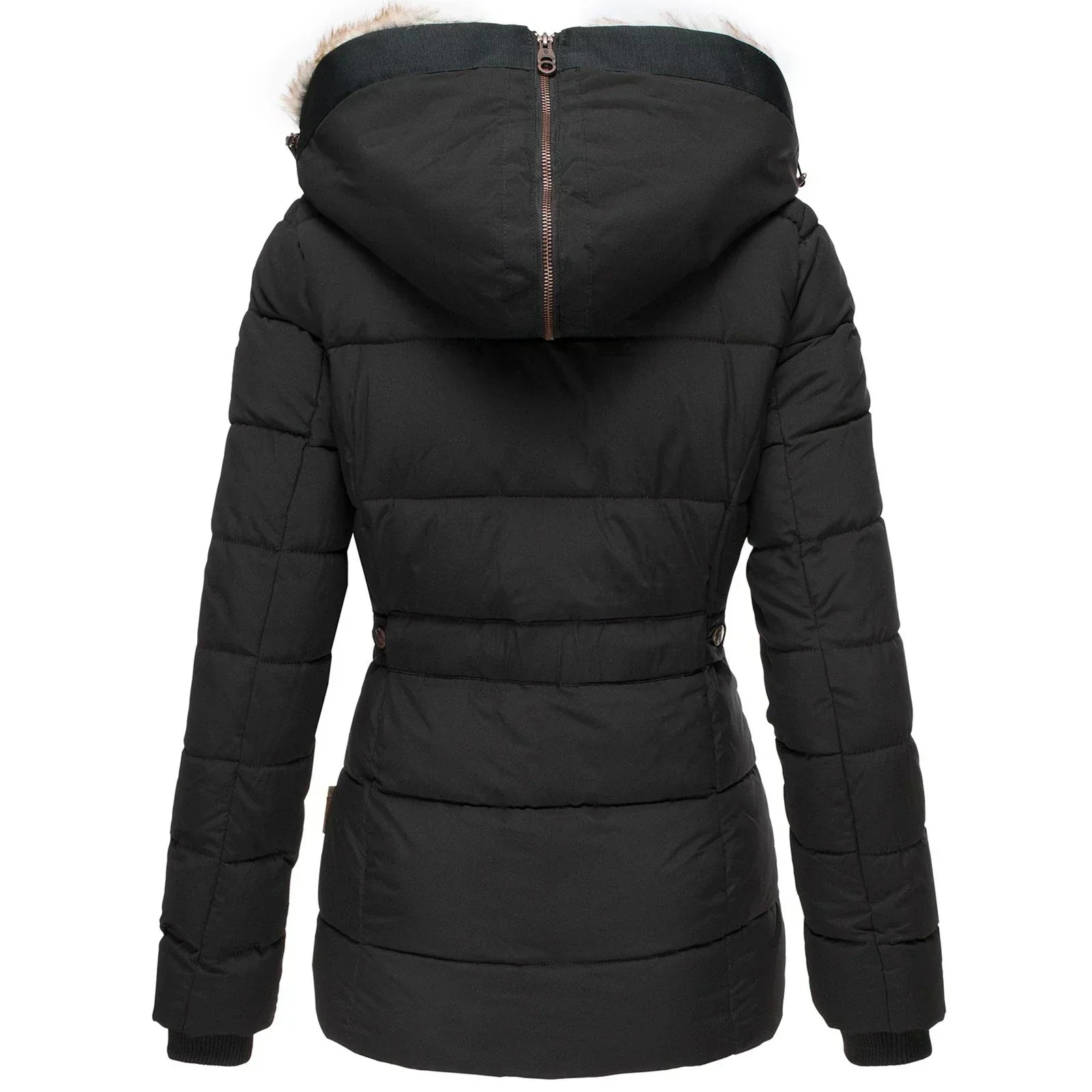 Manteau d'Hiver en Fausse Fourrure | Chic et Chaud pour Jours Froids