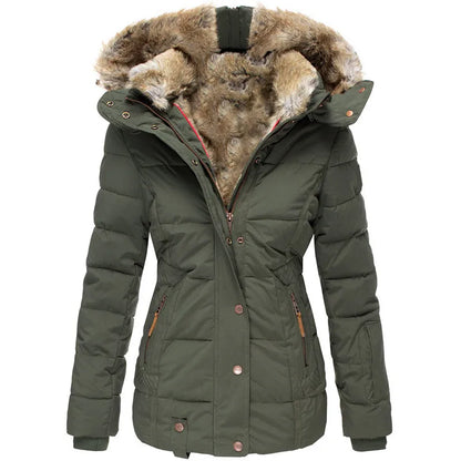 Manteau d'Hiver en Fausse Fourrure | Chic et Chaud pour Jours Froids